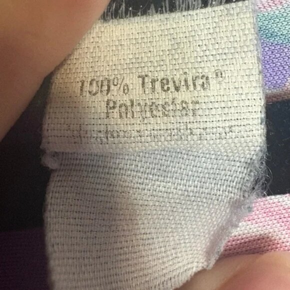 Vintage Collections size Large Front Half Zip Floral Multicolor Nightgown - Picture 4 of 7